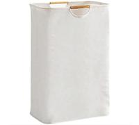 YHZHEN 72L Large Laundry Basket, Laundry Hamper with Handle, Collapsible Waterproof Clothes Hamper for Bedroom, Bathroom, Toys, Travel, Beige