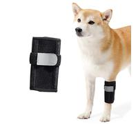 YHZNAGEM Dog Canine Front Leg Brace - Canine Wrap Protects Wounds Heal and Sprains Support Dog Leg Wound Protector with Metal Strips Safety Reflective Straps for Short Legs (S)
