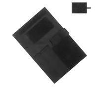 YHZNAGEM Taktik Outdoor Military Logbook Cover, Notebook Folder Card Holder Waterproof Army Tactical Notebook Notebook Card Pocket Book Cover, black, universal, Classic