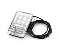 YHZRDMSK Car rear Light Universal Car Rear Signal Light Red Warning Spoiler Brake