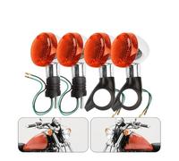 YHZRDMSK Motorbike Turn Lights Motorcycle Front Rear Turn Signal Indicator Light Lamp Set For REBEL CA250 CMX250 For Storm DD250E 150