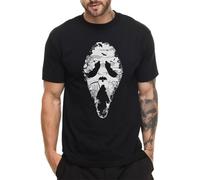 Yi Fang DSUN Scream T Shirt Grim Reaper Halloween Horror Movie Film Cult Black Black M