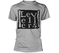 YI JAN KPE The Levellers 'Logo' (Grey) T-Shirt L