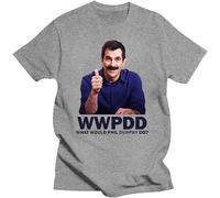 YI JAN What Would Phil Dunphy DO T-Shirt Sizes SMALLMEDIUMLARXL 100% Cotton Short Sleeve T-Shirt Grey M