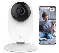 YI Pro 2K Indoor Camera, 2.4GHz WiFi Security Camera | 2-Way Audio, AI Human/Vehicle/Pet Detection, Alerts, Night Vision, Compatible with Alexa & Google Assistant,Baby/Pet Monitor