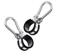 YiaChuii Hanger Bracket Assembly 2 Pack, Stainless Steel Airpower Line Clamp for 3-in-One Wrap Air Hose Lines for Tractor Trailer Semi Truck