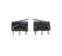 YIAGXIVG Micro Switches Original Mouse Limit Switches D2F-01L 10Million Clicks Japan Grey 1.47N High Precisions Mouse Original Mouse Micro Switches D2F-01L Limit Switches 10 Million Clicks 1.47N