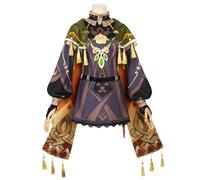 YIAIU Cosplay Costume Anime Klee Hutao Genshin Impact All Characters Cosplay Uniform Set Halloween Party Outfit (Collei,Small)