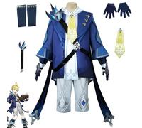 YIAIU Cosplay Costume Anime Klee Hutao Genshin Impact All Characters Cosplay Uniform Set Halloween Party Outfit (Mika Schmidt,3X-Large)