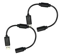 YIAJIA 2 Pack USB Breakaway Cable for Logitech G920 Driving Force, Replacement Xbox One Xbox 360 Xbox Series X/s PC Guitar Hero Ferrari Racing Wheel Cord