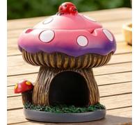 YIANI Ashtray with Lid Cute Mushroom Ash tray with Storage - Cool Ashtrays for Weed Smokers and Bong Users with Smoking Accessories Collection