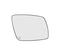 YIANKWY Car Wing Mirror Glass Replacement For Crossroad 2009 2010 2011 2012-2020 Rear View Heated Electric with Backing Plate Car Door Wing Mirror Glass,Left