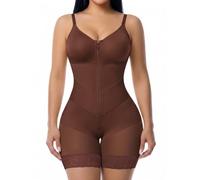 YIANNA V-Shaped Postpartum Fajas Colombianas Moldeadoras Enhanced Tummy Control Shapewear for Women Butt Lifter Faja Body, Brown, XX-Large