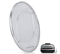 yianteng Stainless Steel Splatter Shield for Ninja FG551 Foodi, Accessories for Reusable Ninja Foodi Smart XL 6-in-1 Indoor Grill, Foodi Smart XL Accessories, Ninja Foodi Grill Air Fryer Accessories