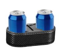 Yianyal Car Drink Holder - Double Cup Holder for Truck - Automotive Fixed Beverage Bracket Console Organizer for Camping Travel Trip Driving Rv Daily Use Bus Golf Cart Off-Roading