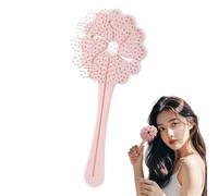 Yianyal Detangling Hair Brush | Soft Vented Detangler Hairbrush,Petal Shape Smoothing Volumizing Detangler Hair Brush for Wet, Dry, Curly, Thick, Straight, Wavy Hair