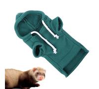 Yianyal Ferret Sweatshirt | Small Ferret Clothes Guinea Hoodie | Bunny Hamster Clothing Warm Skin Friendly Ferret Sweatshirt Drawstring Hood For Rabbit