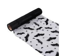 Yianyal Gothic Table Runner,Bat Spiderwebs Halloween Kitchen Table Cloth | Table Setting Props Centerpiece Decorations, Spider Web Table Cloth for Parties & Gatherings