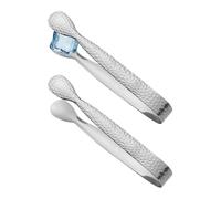Yianyal Ice Bucket Tongs - Stainless Steel Bar Grabbing Tools,Household Serving Tongs | for Lemon Slices Jelly Marshmallows Home Bartender Tea Drinker Coffee Lover Baker Restaurant