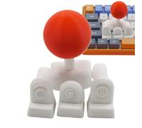 Yianyal Keyboard Joystick - Precise 3D Printed Novelty | Retro Replacement Controller Keycaps - for Home Office Esports Tournament Competition Practice