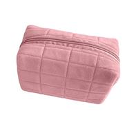 Yianyal Pillow Pencil Case, Portable Travel Toiletry Bag, Fashionable Solid Color High Capacity Zipper Pretty Pencil Case for Students Adults Teen
