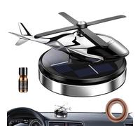 Yianyal Rotating Solar Powered Car Aromatherapy | Helicopter Helicopter Sun Driven Diffuse Solar Energy Car Aromatherapy Diffuser,Car Aromatherapy Diffuser Car Interior Decor Accessories