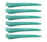 Yianyal Sectioning Hair Clips,Colorful Hair Cutting Clips | 6x Portable Duckbill Clips for Styling Sectioning, Duck Bill Clips Set for Curly Hair, Straight Hair