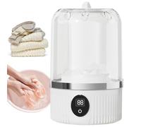 Yianyal Small Washing Machine Portable - Small Clothes Washer - Automatic Cordless Electric Home Appliance For Personal Kids Underwear Socks Hotel