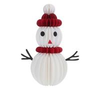 Yianyal Snowman Table Centerpieces,Christmas Decorations Paper Snowman 3D - Table Centerpiece Decorative Ornament Party Supplies for Fireplace Holiday Event Shelf Families with Kids Stocking Stuffer
