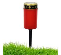 Yianyal Solar Cemetery Lights,Cemetery LED Grave Flameless Lamp Light - Solar Garden Lights Memorial Lights for Garden Grave Decor