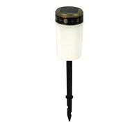 Yianyal Solar Cemetery Lights | Flameless LED Light for Grave,Waterproof Stake Lights, Flameless Solar Memorial Lawn Light for Yard, Garden
