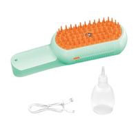 Yianyal Steam Brush For Cats - Steamy Dog Brush - Pet Hair Removal Massage Tool For Small Medium Large Dogs Kittens Puppies