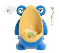 Yianyal Toddler Urinals for Potty Training, Frog Shaped Urinal with Funny Aiming Target, Detachable Travel Toilet for Child Kids Boys Indoor Nighttime