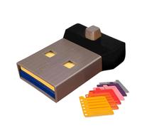 Yianyal USB Sticky Note Pad - Reusable Multifunctional USB Drive Shaped Dispenser,Note Holder Desktop Organizer,for Home, School, Office, Holiday, Travel, Daily, Bedroom, Nursery, Party, Weekday