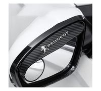 YIBAJIO 2 Pcs Car Blind Spot Mirrors, for Peugeot 3008 2009-2016 360° Rotate Waterproof HD Crystal Glass Blindspot Mirrors,Suction cup upgrade with frame,B