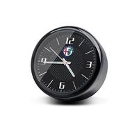 YIBAJIO Car Clock Small Clock, for Alfa Romeo Giulia 2017-2021 Car Dashboard Vent Tiny Small Car Clocks Mini Clock, Car Clock Decoration Accessories,B