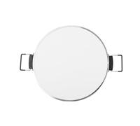 YIBAKE Pizza Stone White Original Pizza Stone for Pizza ovens - 31 cm Natural Stone Slab Made of Soapstone - for Crispy Pizza Bases