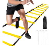 Yibang 30ft Speed and Agility Ladder 20 Adjustable Rungs Training Equipment