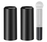YIBEICO 2-Pack Replacement Battery Cover for Shure BLX2/SM58,Beta58,PG58 Wireless Microphone to Repair The Broken Part