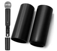 YIBEICO 2PCS Battery Cover Replacement for Shure BLX288/PG58,SM58,Beta58A Wireless Microphone,Precision Fit, Durable ABS Production, Easy Install to Fix Broken Microphone Transmitter Cover