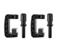 YIBEICO 2pcs Steering Wheel Fixing Clamp for Logitech G25 G27 G29 G920 G923, Replacement Fixed Clamp Clip Screw Bolt