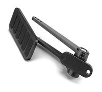 YIBEICO Aluminum Throttle Pedal Assembly, Universal Dual Control Gas Pedal Accelerator for Street Rod, Rat Rod, Custom Chevy Ford Mopar