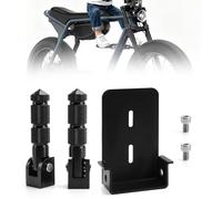 YIBEICO Foot Pegs for Super 73 S1/S2/RX/ZX, Folding Front Footrests Non-Slip Foot Pegs Pedal, Rack Peg Passenger Footpegs, Ebike Accesserios for Super 73