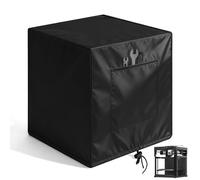 YIBEICO Oxford Fabric Dust Cover for Bambu Lab P1P 3D Printer, Printer Dust Protector with Drawstring & Side Pocket, Custom Fit Machine Shelter for P1P 3D Printer (for P1P)