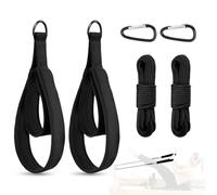 YIBEICO Rope and Padded Double Loop Kit for Balanced Body Pilates Reformer, Straps with D Rings and Adjustable Length Rope for Studio, for Clinical, for Allegro 1 Pilates Reformers Equipment
