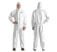YIBER Hazmat Suit Disposable Coveralls | Full Body Painter Overalls with Hood in 7 Sizes with Multiple Specifications & Heavy-duty PPSB Material & PE Film | Safe for Countless Applications