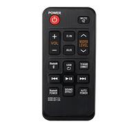 YiBiChin Audio Soundbar System Remote Control AH59-02710A for Samsung Home Speaker Control AH59-02710B HW-JM25 HWJM25 HWJM25/ZA HW-JM25/ZA HW-J250 HWJ250 HW-J250/ZA HWJ250/ZA (without CR2025 Battery)