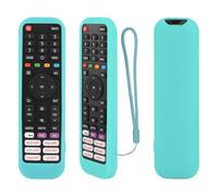 YiBiChin Protective Silicone Case Fit for Hisense EN2R30N EN2K30P EN2D30H EN2B30H EN2Q30H EN2A30 EN2G30H Remote Control, Anti-Slip, Shockproof, Skin-Friendly and Washable (Glow in The Dark, Blue)