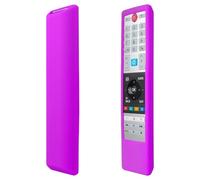 YiBiChin Silicone Remote Case ONLY for Toshiba Remote Control CT-8533, CT-8541, CT-8528, Remote Cover Washable, Shockproof - Purple (Please Confirm the Compatibility Through Figure 2)