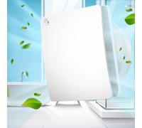 YIBONIKA Bathroom Fan 100 mm with Humidity Sensor and Time Delay, Extractor Fan with Backflow Flap, Bathroom Fan, Exhaust Fan Quiet Operation